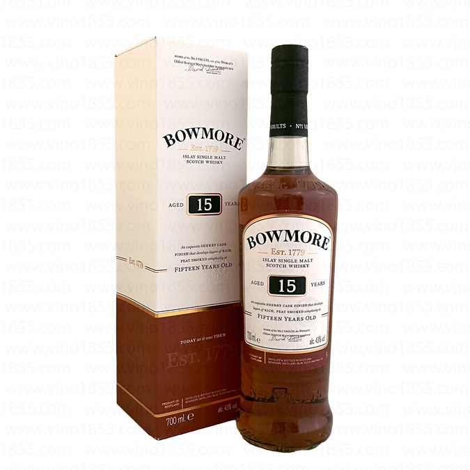 Bowmore 15 Year Single Malt Whisky 700ml