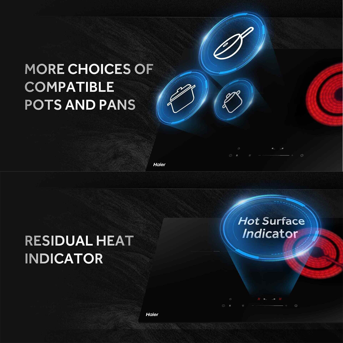 Haier Built-in Electric Ceramic Hob (HB-Y672TK1DC)