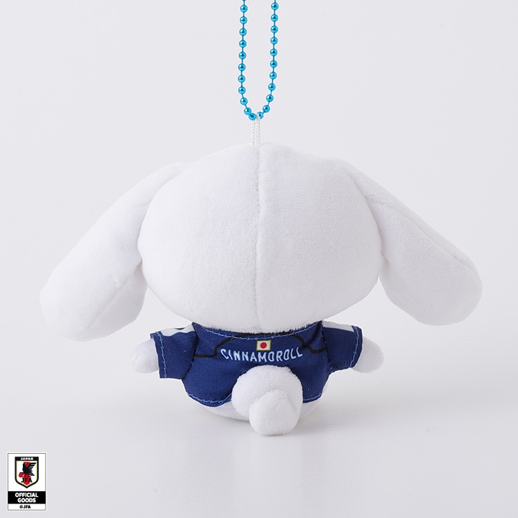 🌸 【預訂】Cinnamoroll 公仔掛飾(Mini) - Sanrio x Japan National Football Team Ver. 2026