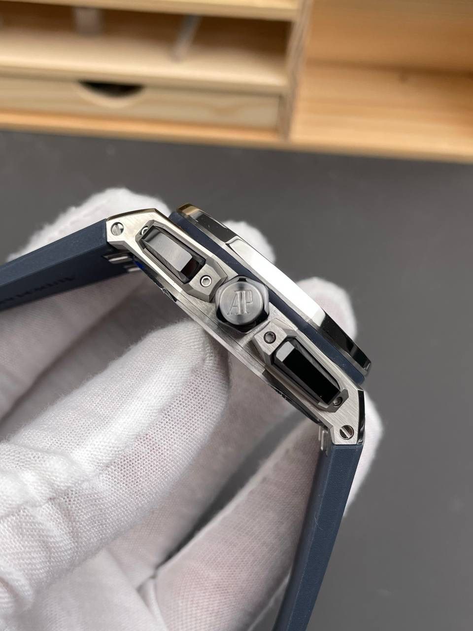 🚀新品爱彼26420 钢蓝/42mm/4401机💯