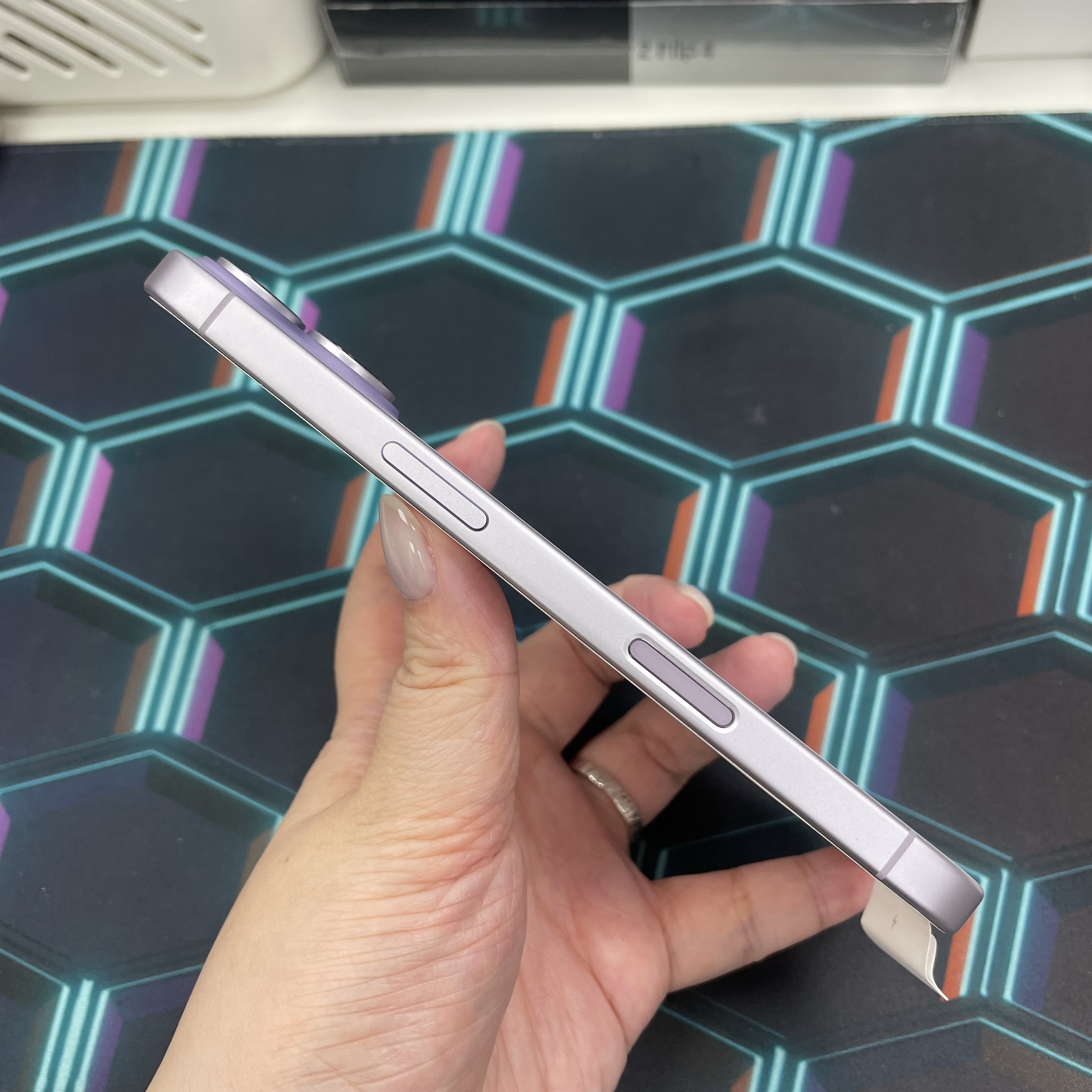 *6469 17 未使用品 256GB 電100 紫色 purple