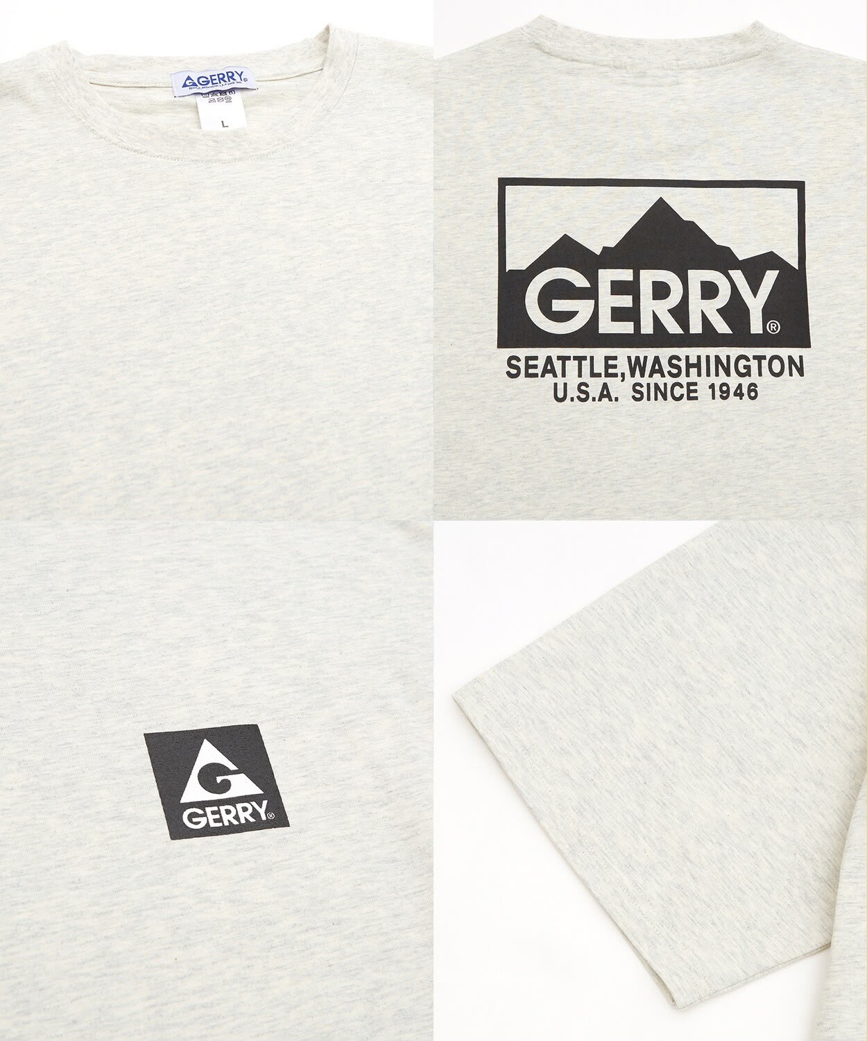 GERRY經典山脈印花休閒上衣