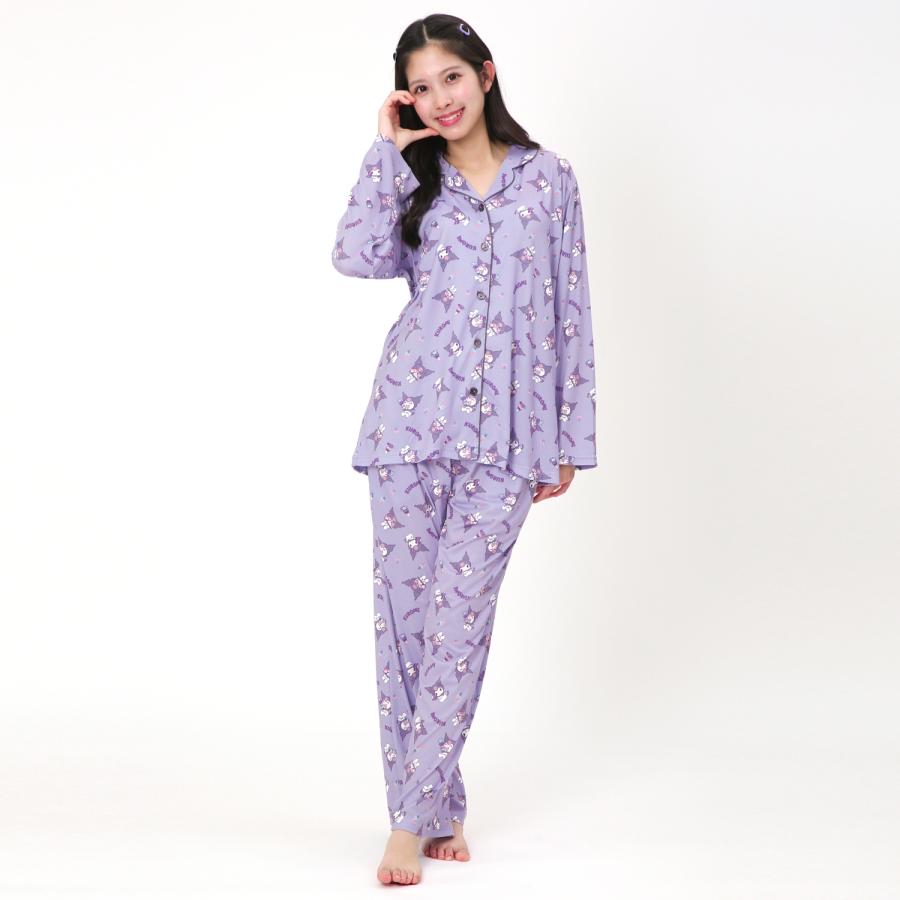日本直送Sanrio 新款 kuromi長袖睡衣M/L