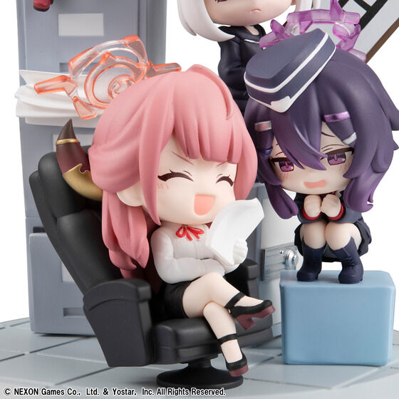 (預訂訂金 $300) (總價 $754) (魂限) MegaHouse Figunity 蔚藍檔案 Blue Archive (連特典特製透明卡) (行版) 