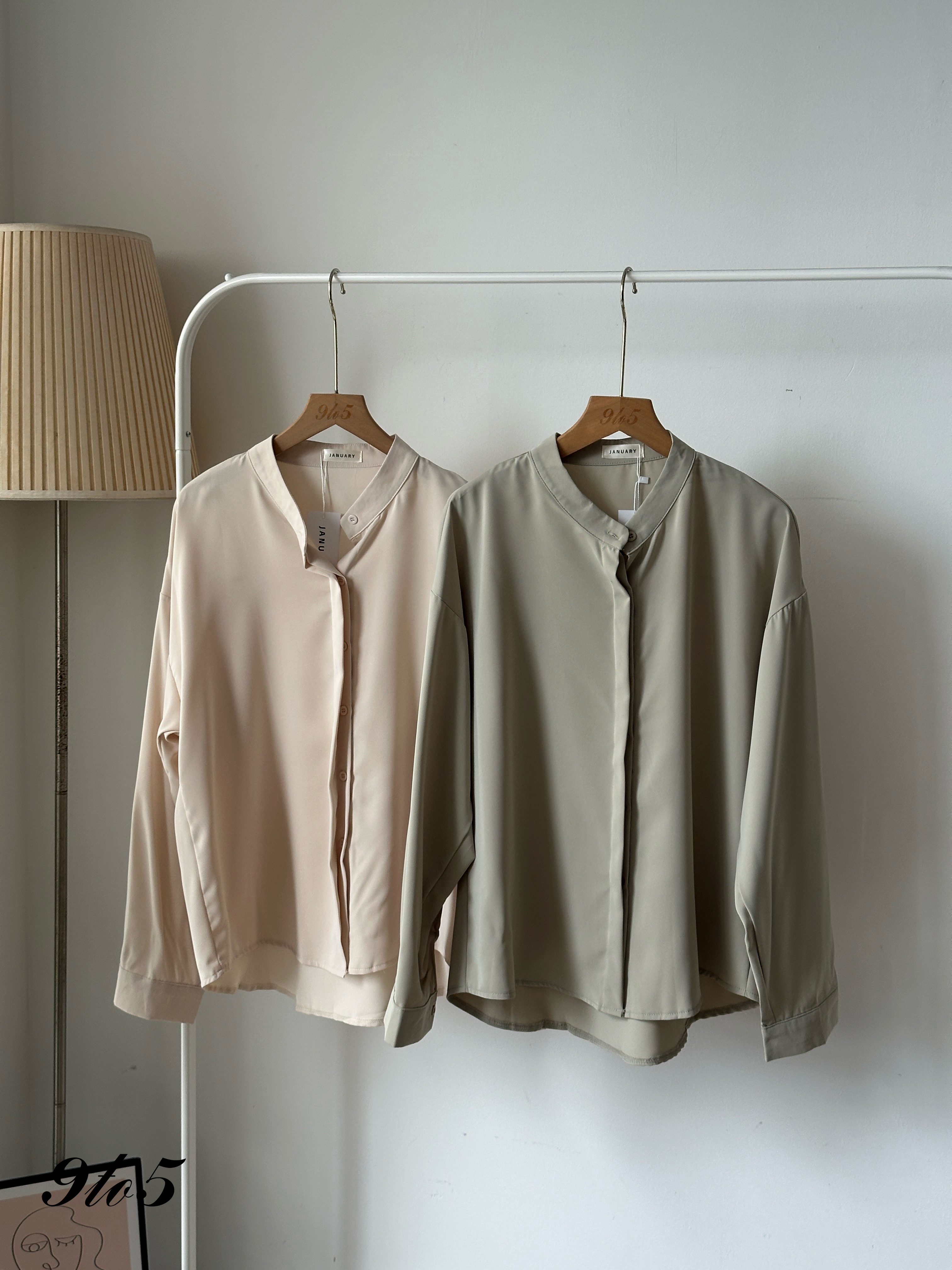 T4060 Long Sleeve Oversize Shirt - 4 Colors