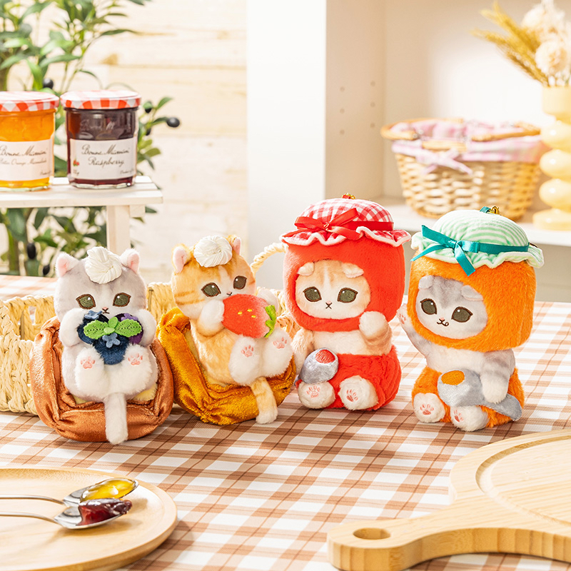 🎀【預訂】 mofusand BAKERY 公仔 - 藍莓丹麥酥