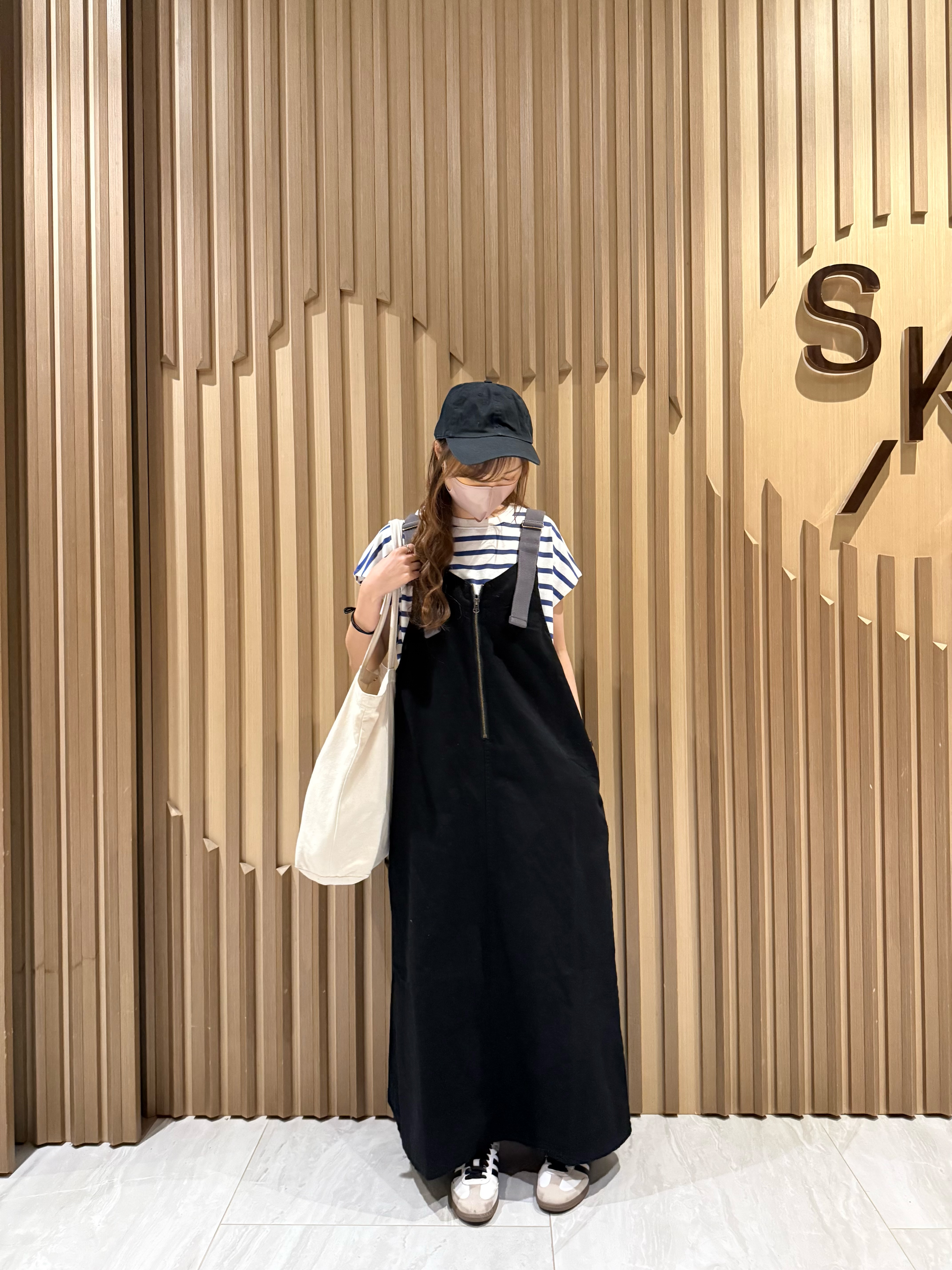 斜袖橫間𝐭𝐞𝐞（白𝐱藍）