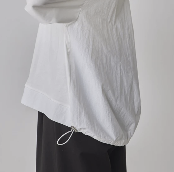 拼接設計上衣 - 2026 流行穿搭  長䄂上衣 春夏時尚穿搭 獨特設計 成人休閒 日常穿搭 易於配搭 日本直送   #JP-I-260024