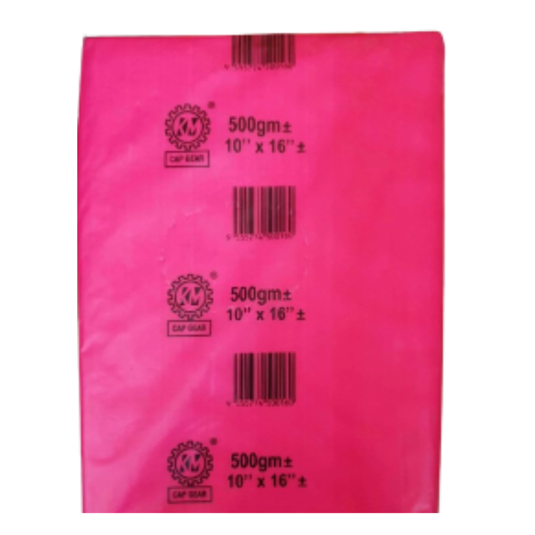 HM Plastic Bags Cap Gear 10″ × 16″ - 500g
