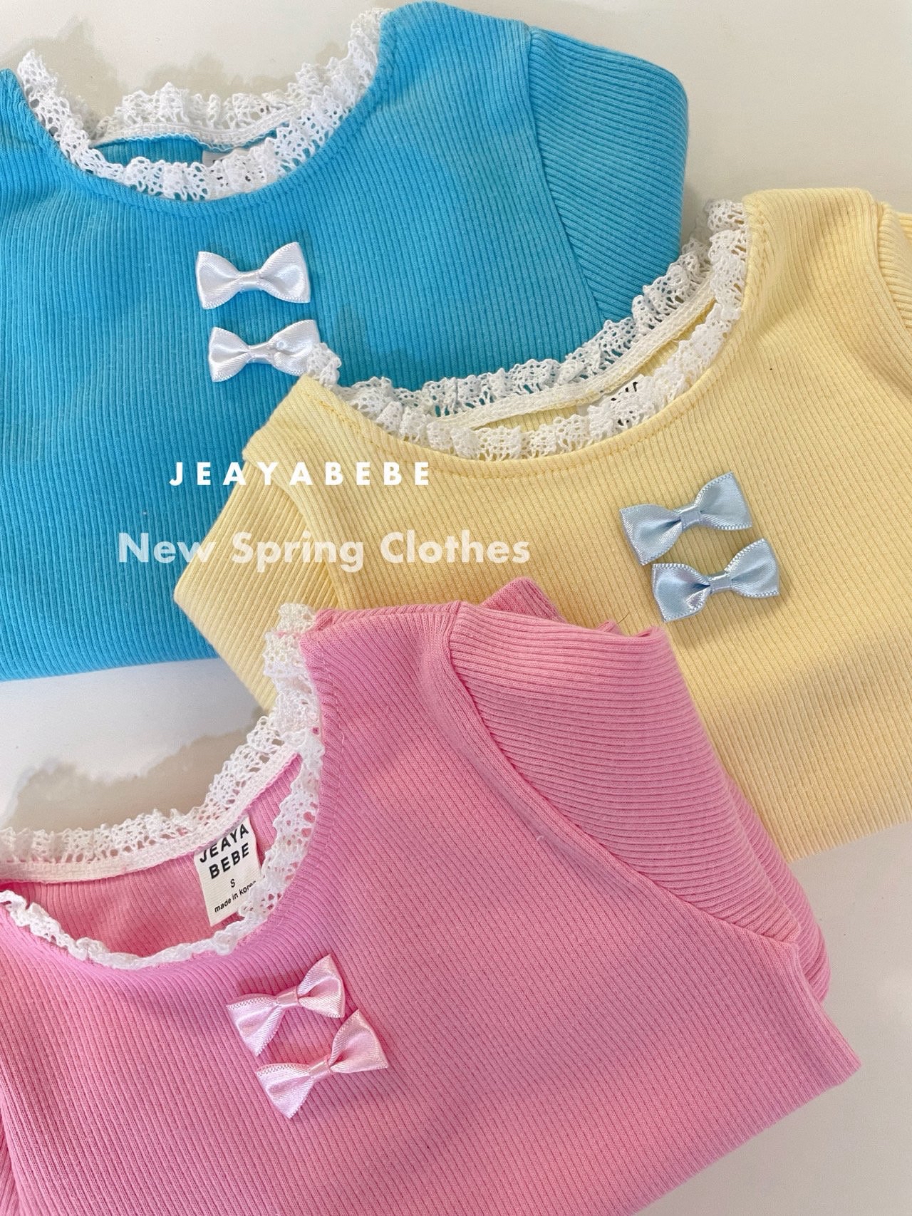 🇰🇷jeayabebe set (tee+pants)