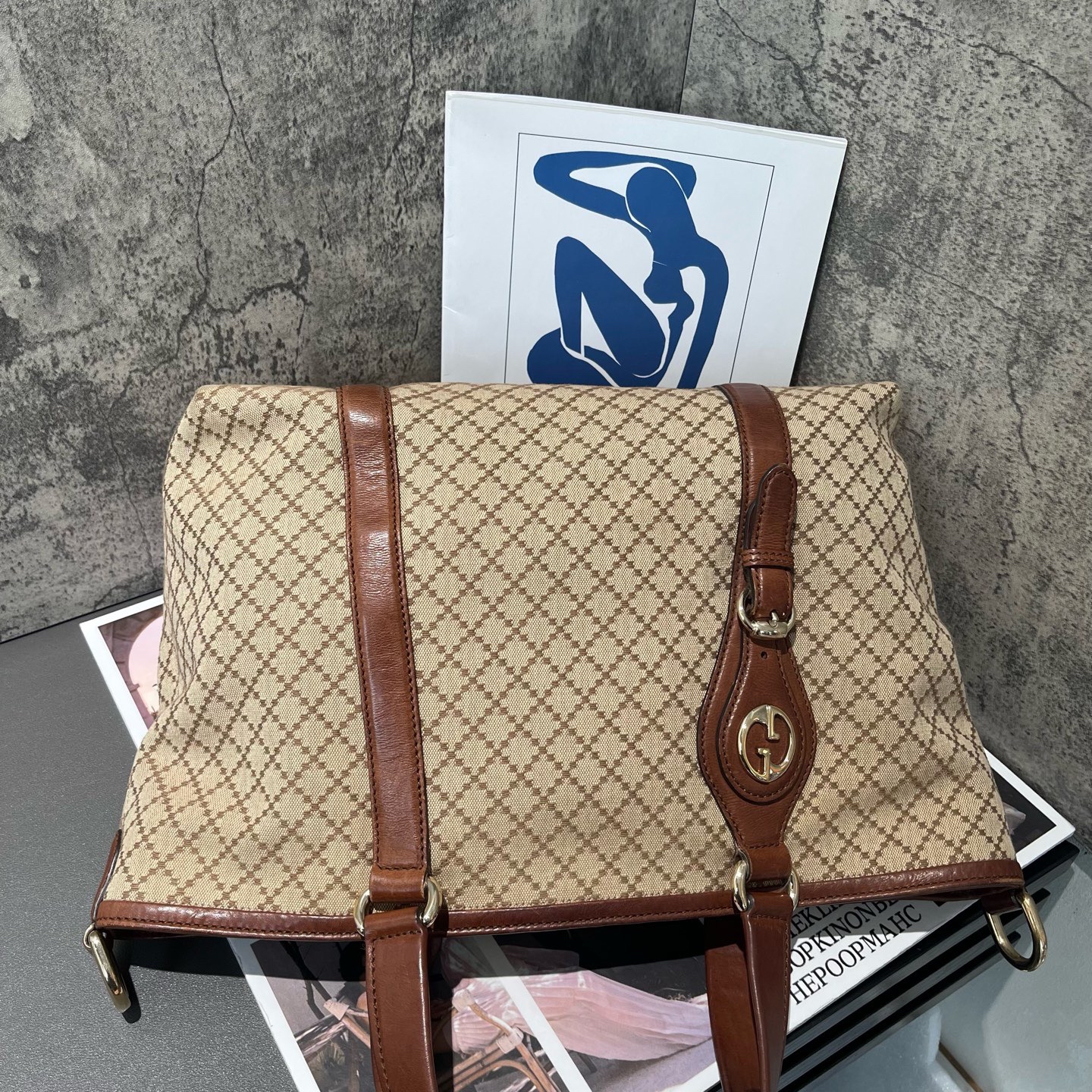 【預訂貨品】Gucci 帆布tote bag