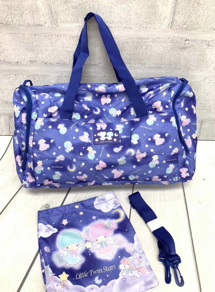 🌐 Global Sanrio Little Twin Stars 限定旅行收納袋（$299