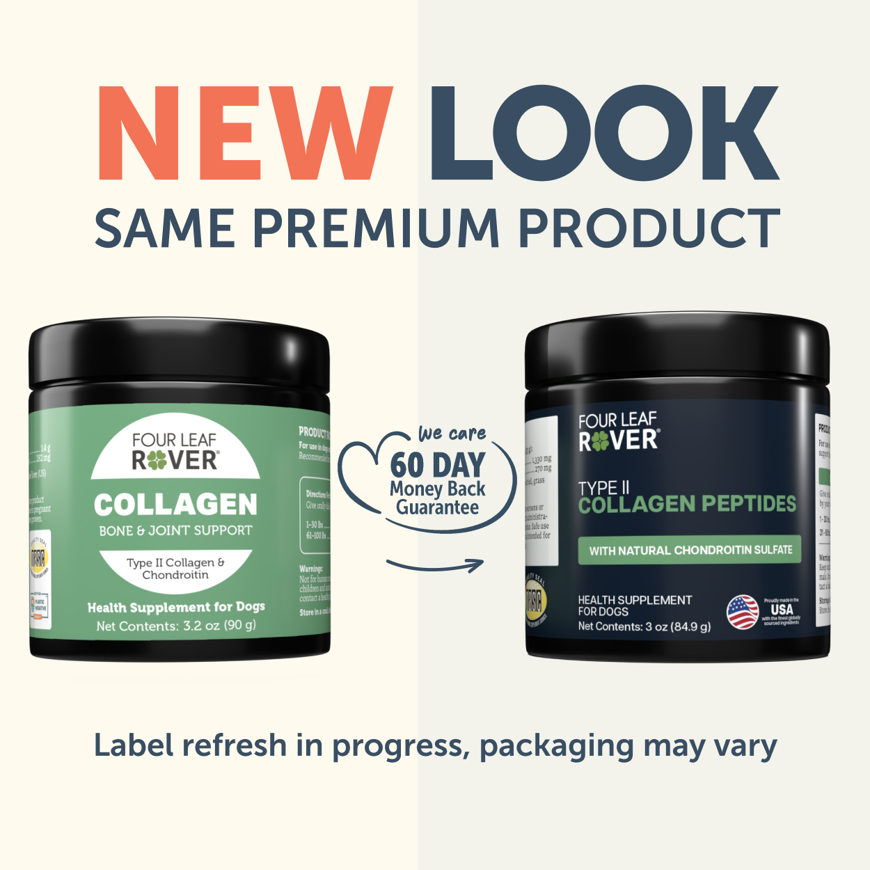 【Four Leaf Rover】Collagen Peptides 膠原蛋白胜肽粉 (84.9g)｜軟骨修復・關節靈活性・天然軟骨素