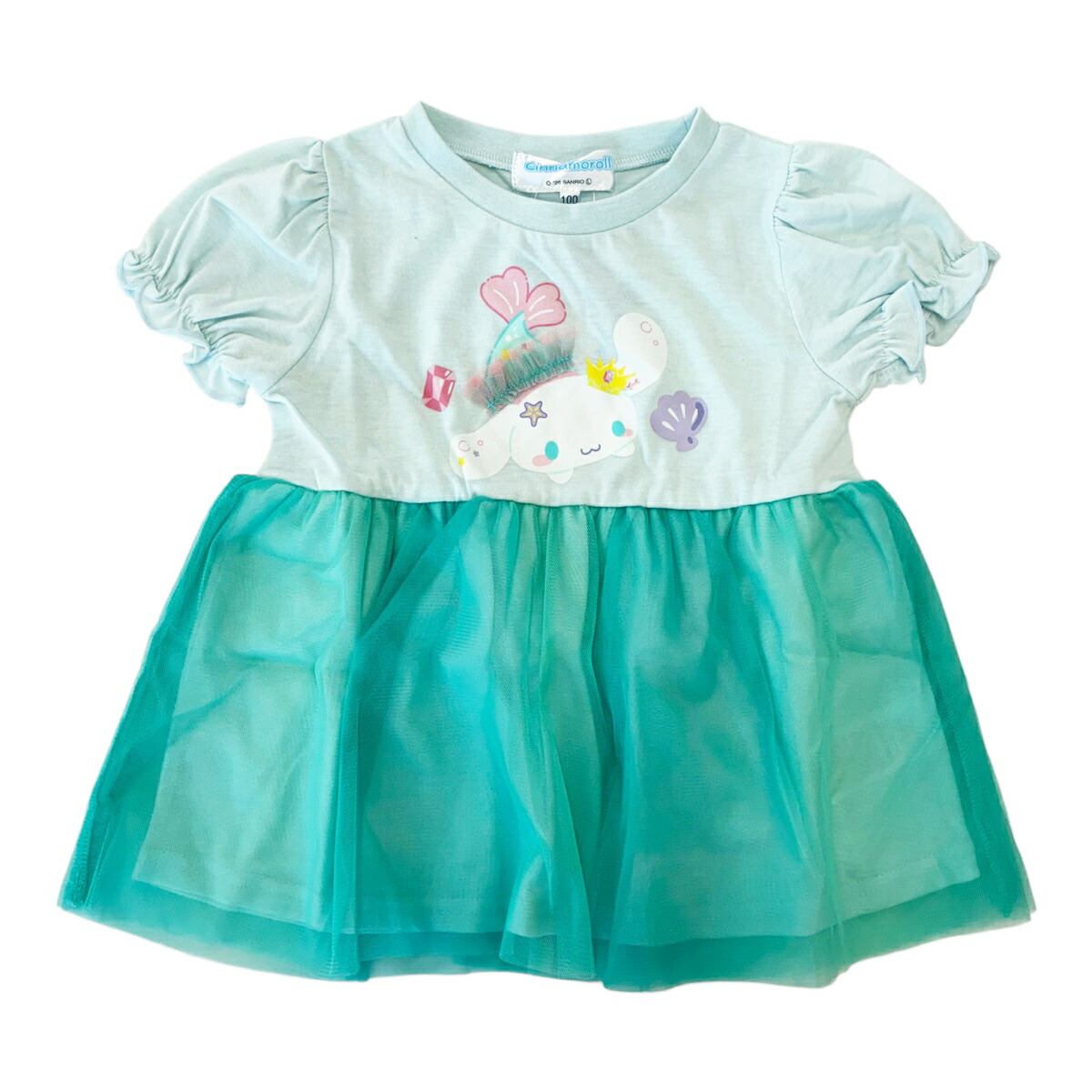 🆕【⭐訂購⭐】🇯🇵日本直送 🌀#Sanrio 荷葉邊薄紗下擺短袖 tee［6款選］ 🌀 [PLFA-0089] [260627]