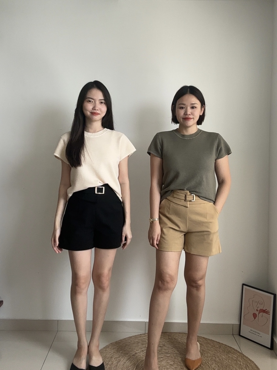 T4144 Round Neck Knit Top - 3 Colors 