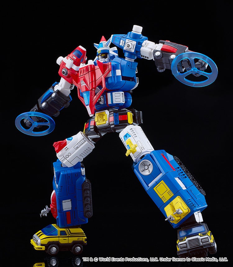 (預訂訂金 $200) (總價 $500) GSC MODEROID 機甲艦隊 十五機合體 模型 Dairugger XV (行版)