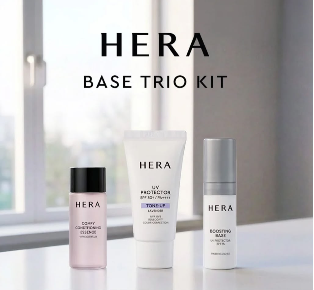 (現貨) HERA 輕裸肌三件套 Base Trio Set