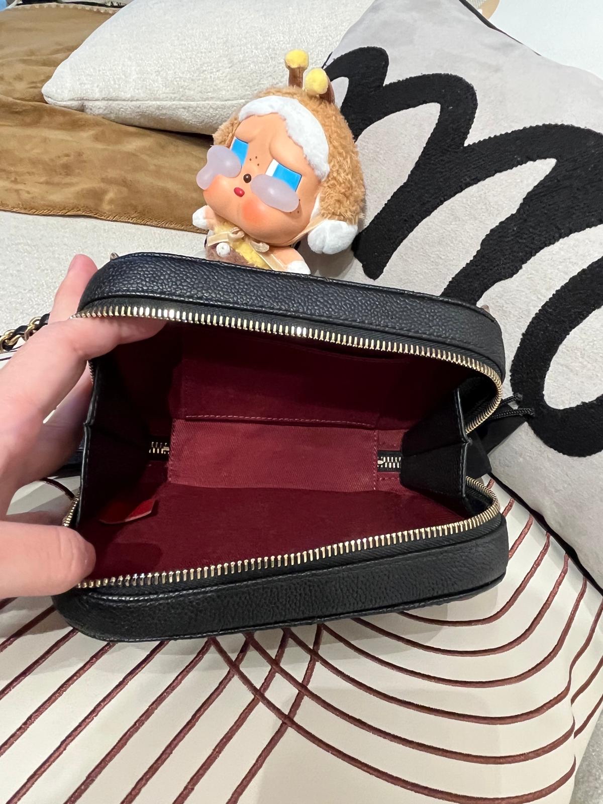 Chanel belt bag hobo黑色荔枝牛皮金扣100%Authentic,98%new ✅28貼✅塵袋✅盒 