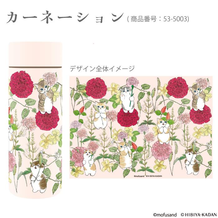 日本直送｜mofusand × 日比谷花壇 不鏽鋼保溫保冷水樽 300ml