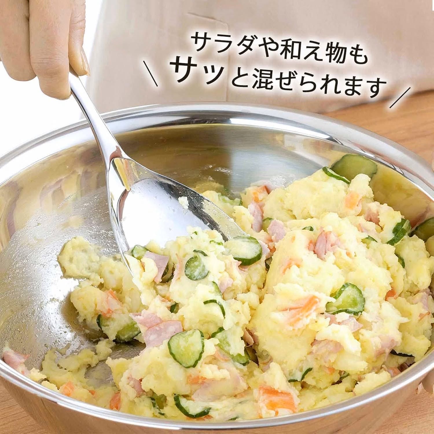 日本製MAMA COOK不鏽鋼多功能分菜大分量匙