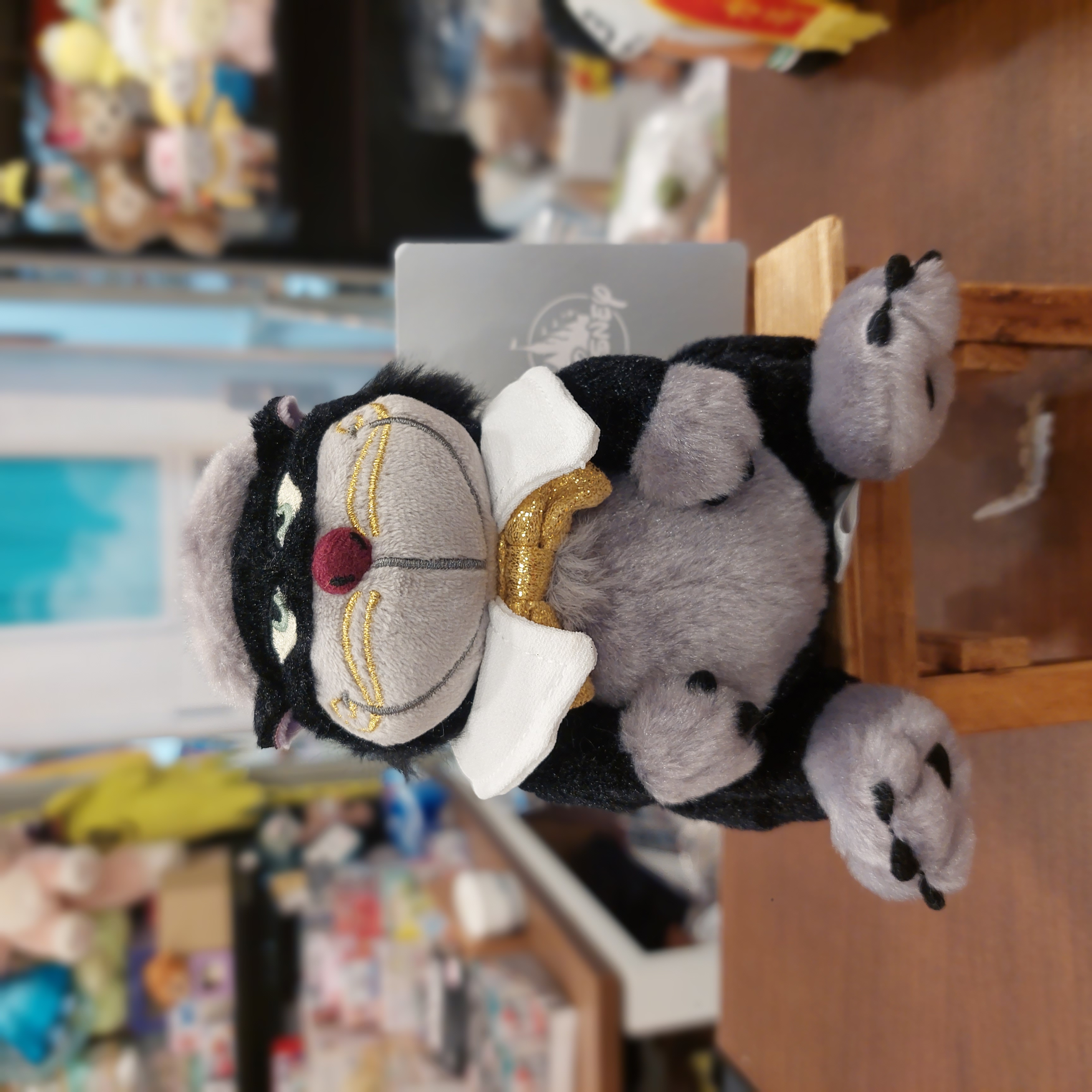 原裝日本 Disney LUCIFER 路西法 公仔吊飾 14CM