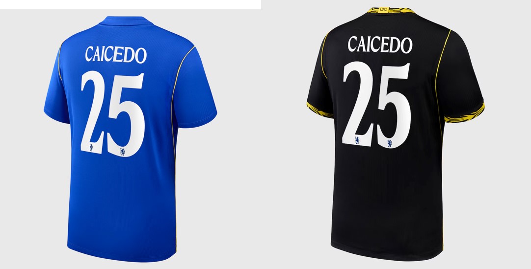 Chelsea 車路士 2025-26 主場/作客/三客杯賽印字 (內有多選，不是球衣)
