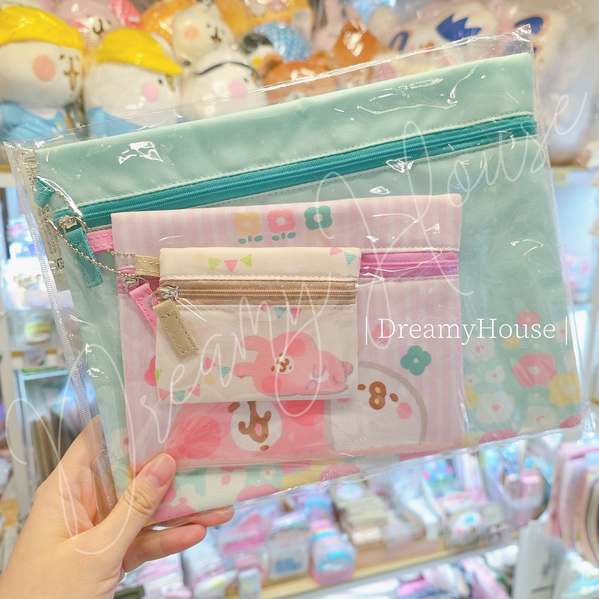 日本 kanahei 收納袋SET 拉鍊袋SET