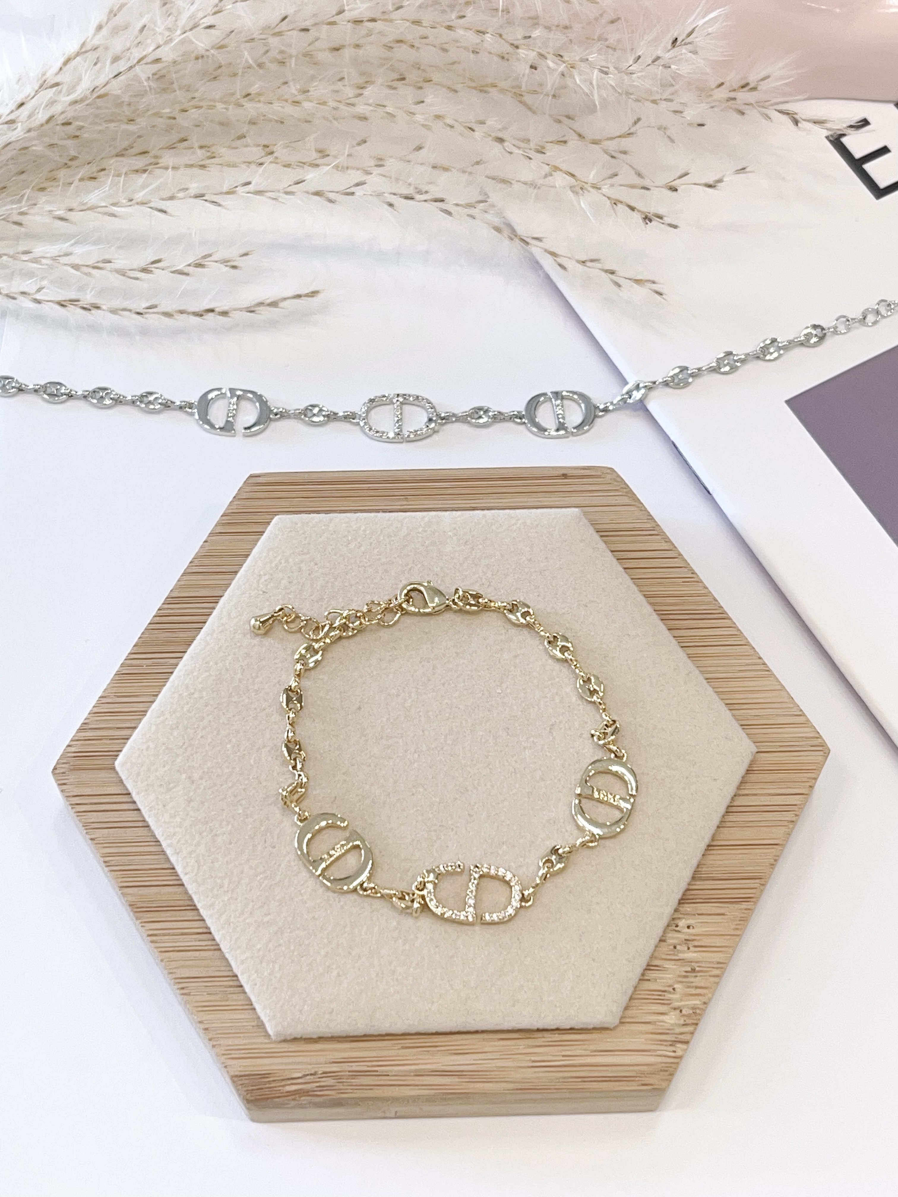 网红猪鼻子🐽钛钢手链