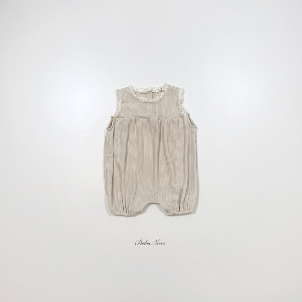 ☀️預訂 韓國直送☀️🇰🇷Bebenine三色蕾絲花邊無袖連身服