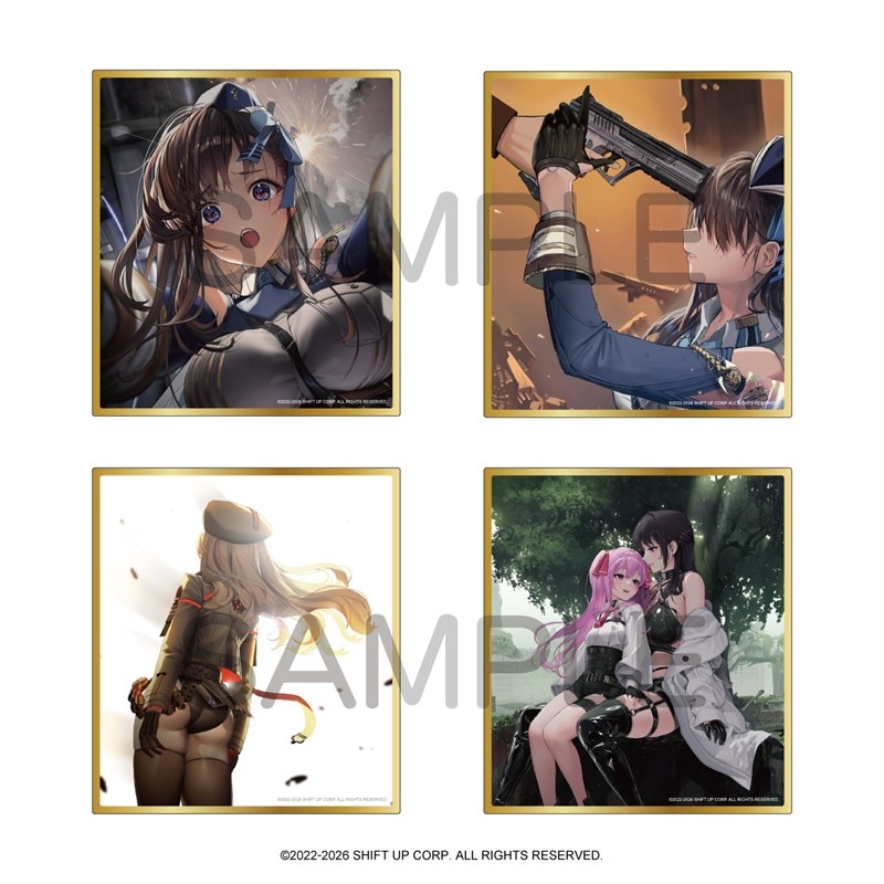 <隨機發貨> NIKKE 勝利女神：妮姬 回憶場景 ～第00 -14章～ 壓克力透明色紙 (單個)