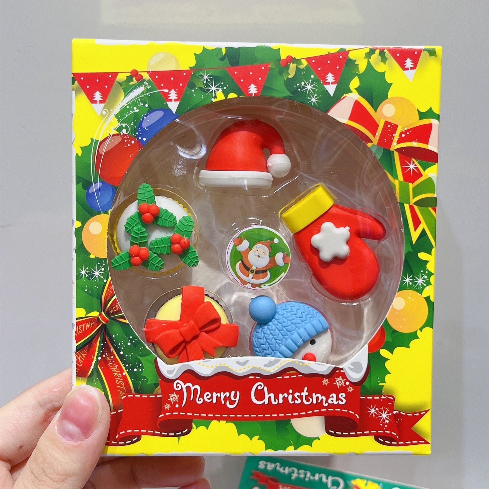 聖誕創意樂趣文具套裝 -1件- 現貨