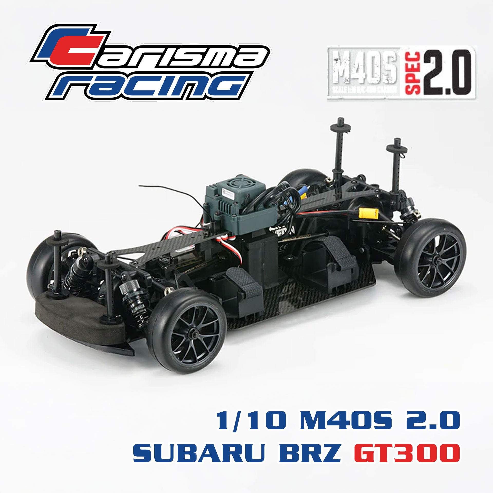 全新 Carisma 1/10 M40S 2.0 SUBARU BRZ GT300 2021 無刷平跑 | SUBARU授權