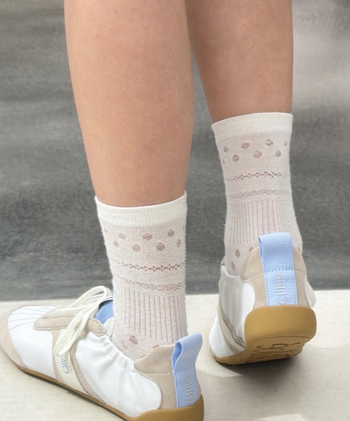 折後✨新款🆕訂貨📮Chloe kick sneaker  Size 36/37/38/39/40 温柔系顏色🫧🫧