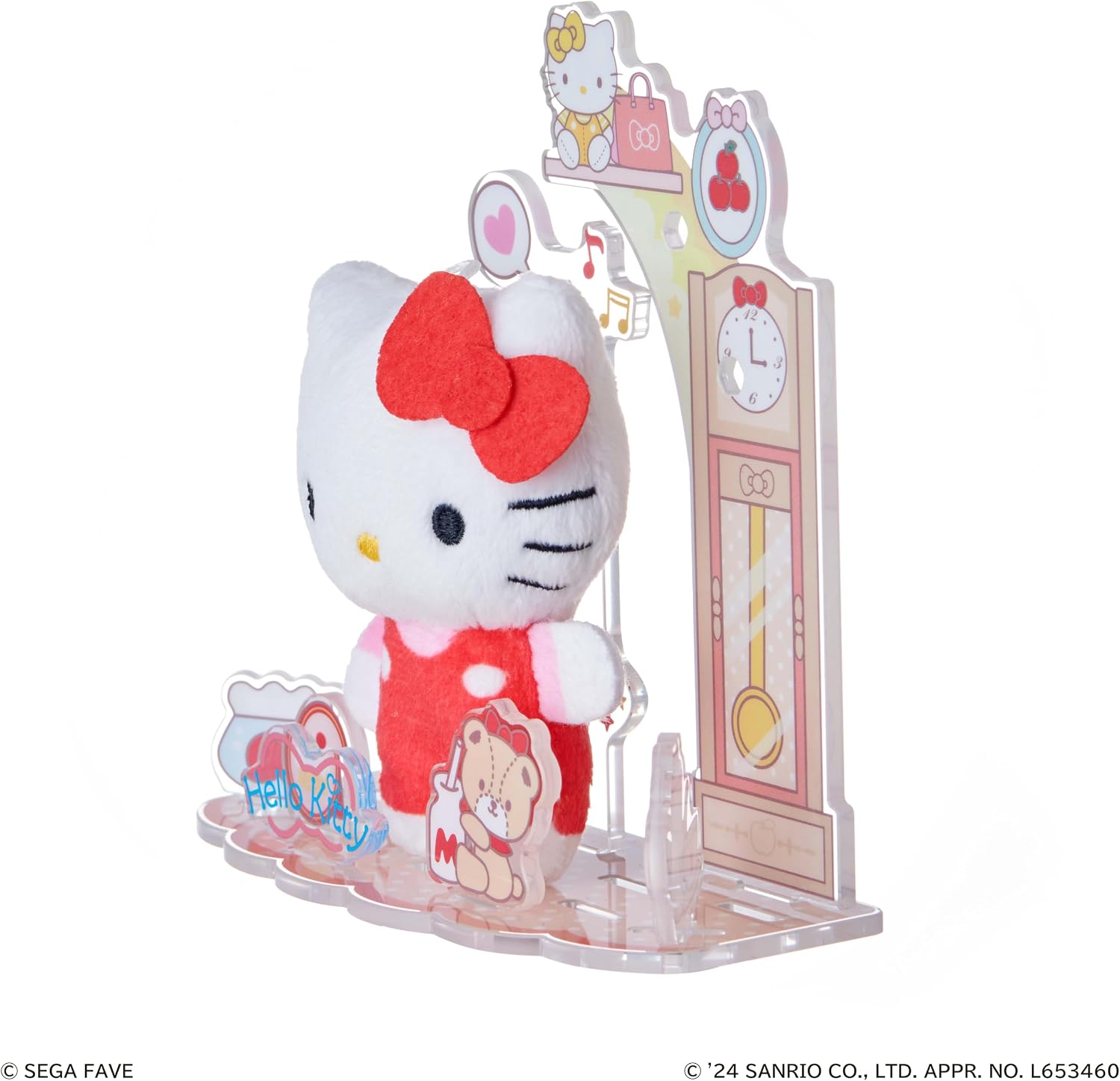 預訂 | 日本 Sanrio 亞加力場景 x 毛公仔擺設套裝/立牌擺設