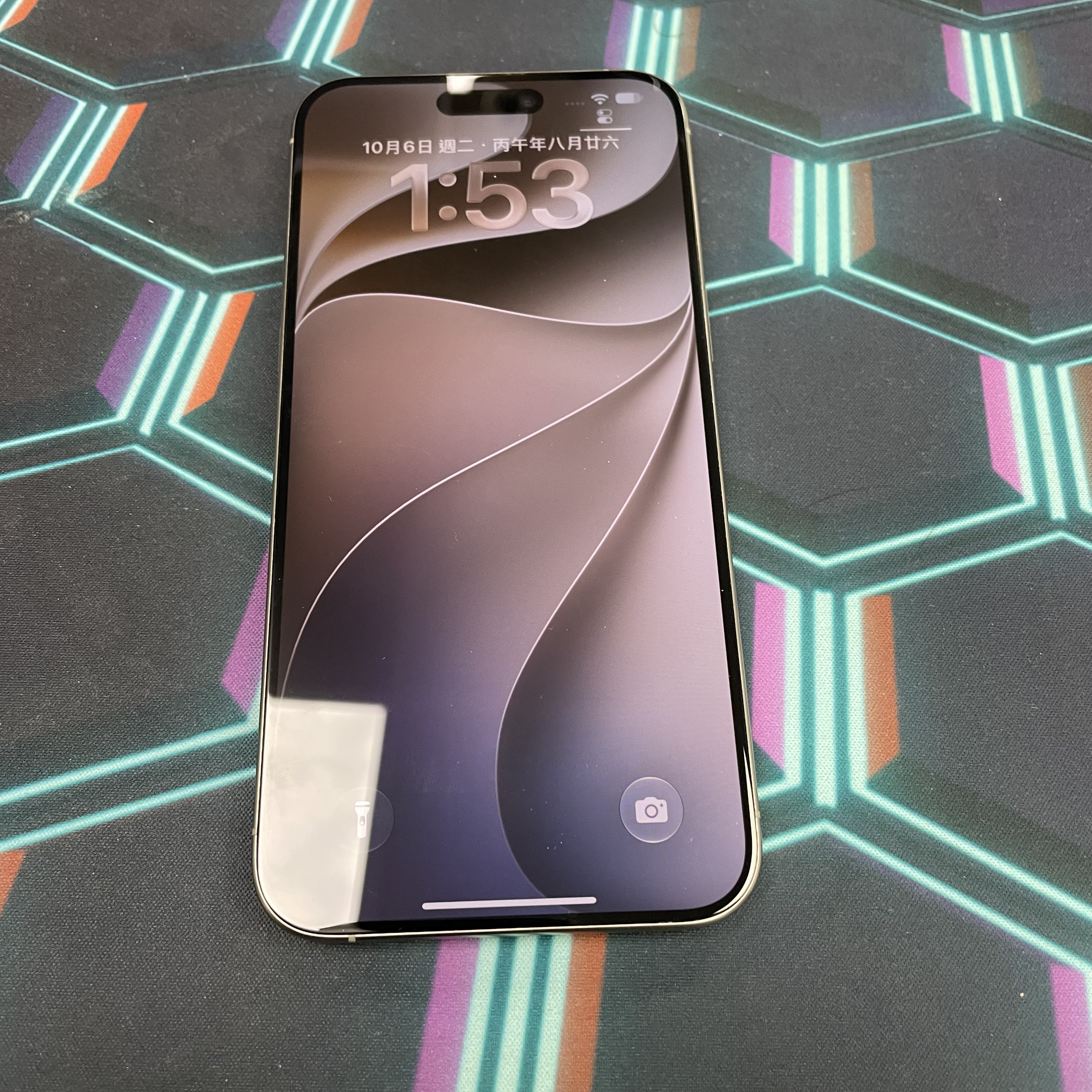 *8150 15 Pro max 完美機 256GB 電94 原色 gray