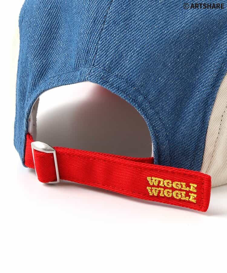 🇯🇵預訂 日本直送🇯🇵Apres les cours x Wiggle Wiggle兩色花花刺繡撞色帽