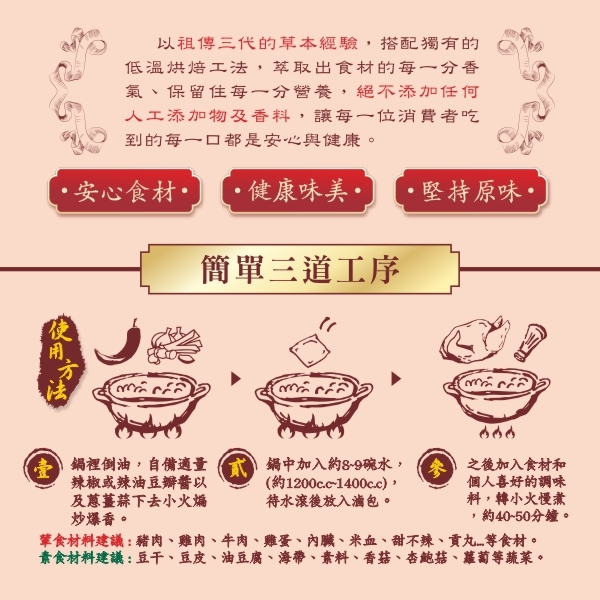 台灣製藥材行祖傳萬用滷秘製香滷包（5包/袋）