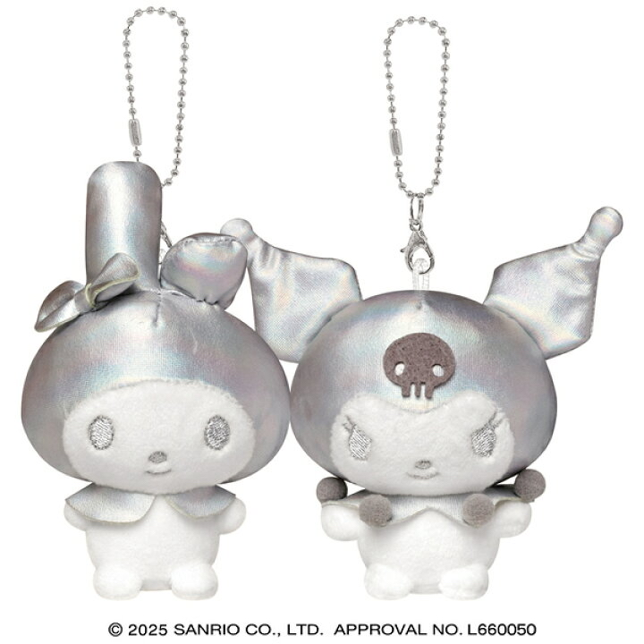 Sanrio Melody&Kurumi金色磁吸掛件