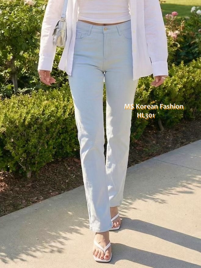 HL301 韓國🌼Howluk春版彈力棉直腳褲