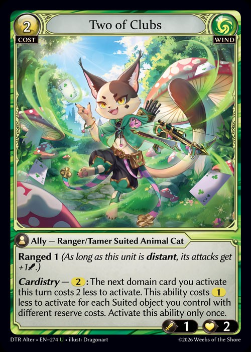 Two of Clubs / DTR-Alter-274 (U)