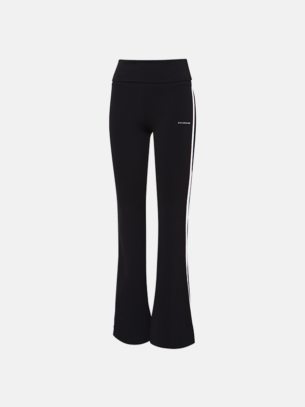 預購_Compression Folding Straight Fit Leggingsby Grandeline