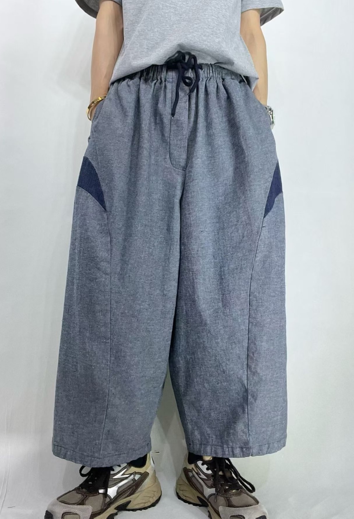 立體剪裁軟熟牛仔褲