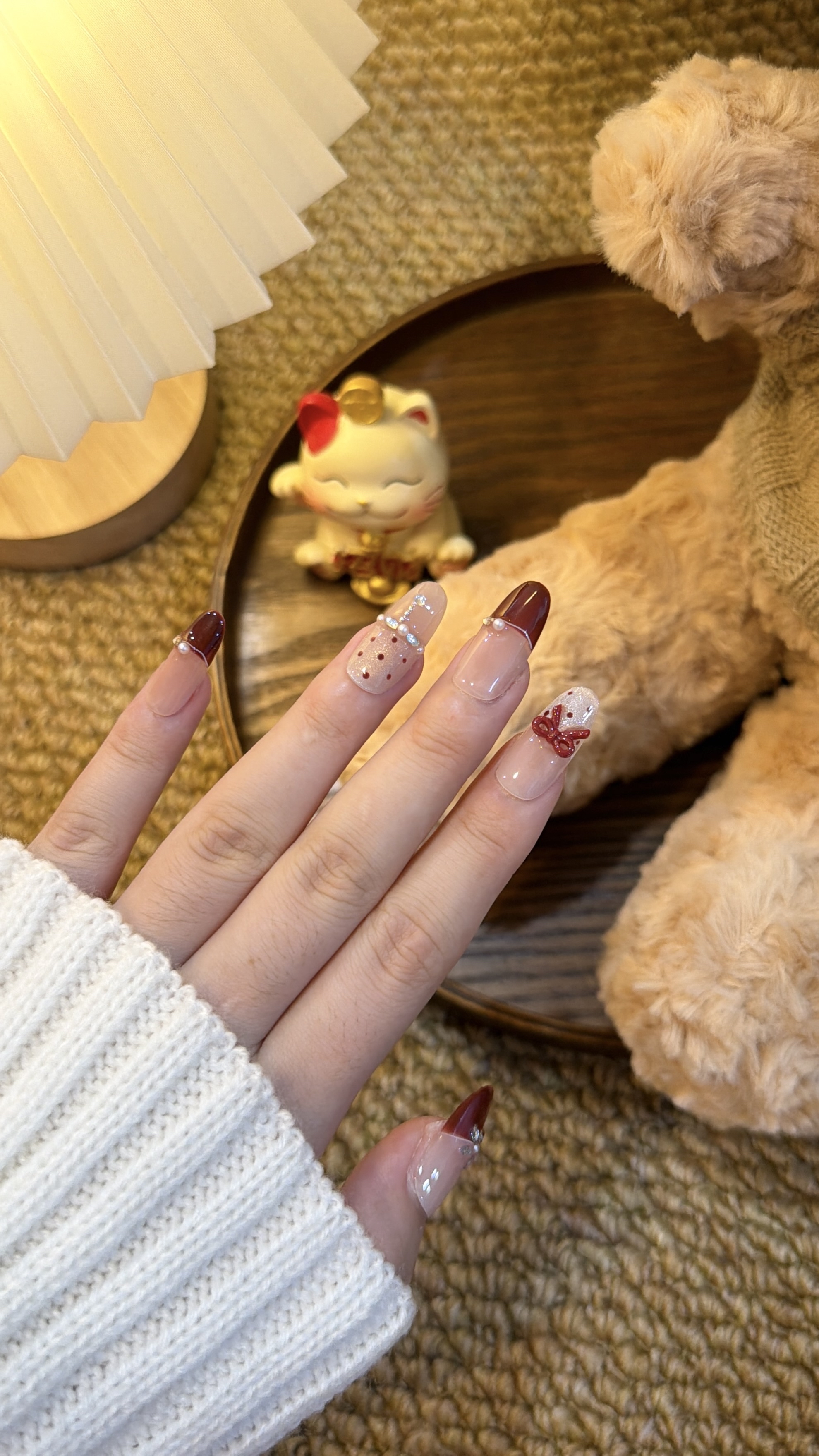 招财进宝 中椭圆