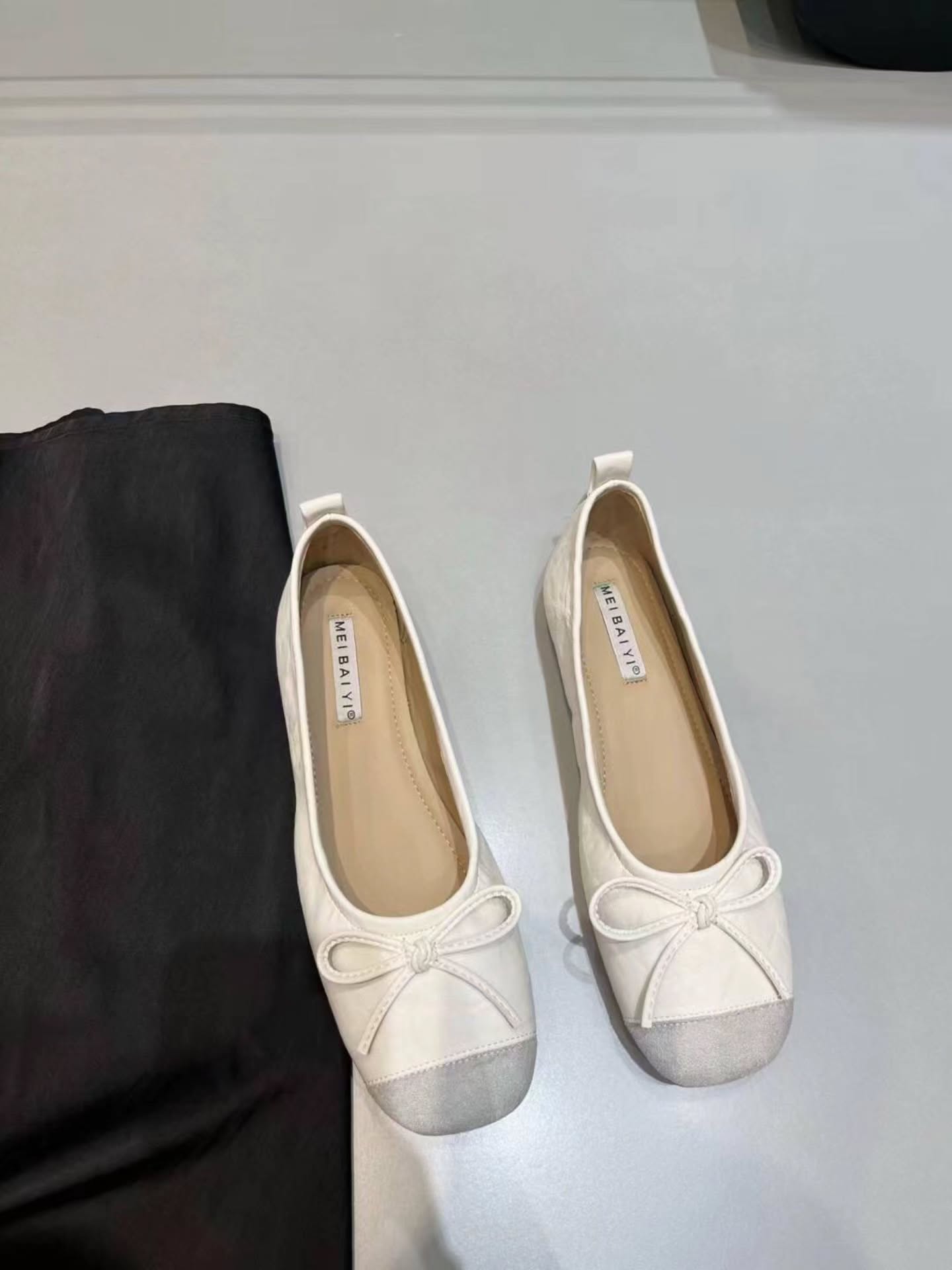 6638-32 法式蝴蝶结平底鞋 🇨🇳