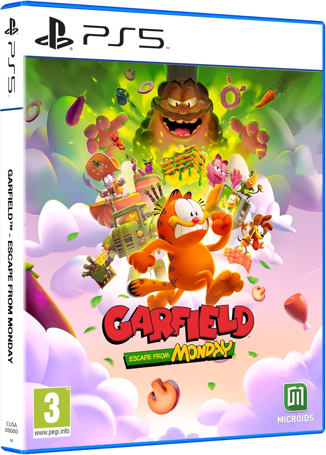 【預售 24/9】PS5 加菲貓 逃離星期一 / Garfield: Escape from Monday 中/英/日文  (英文封面)  PO0965