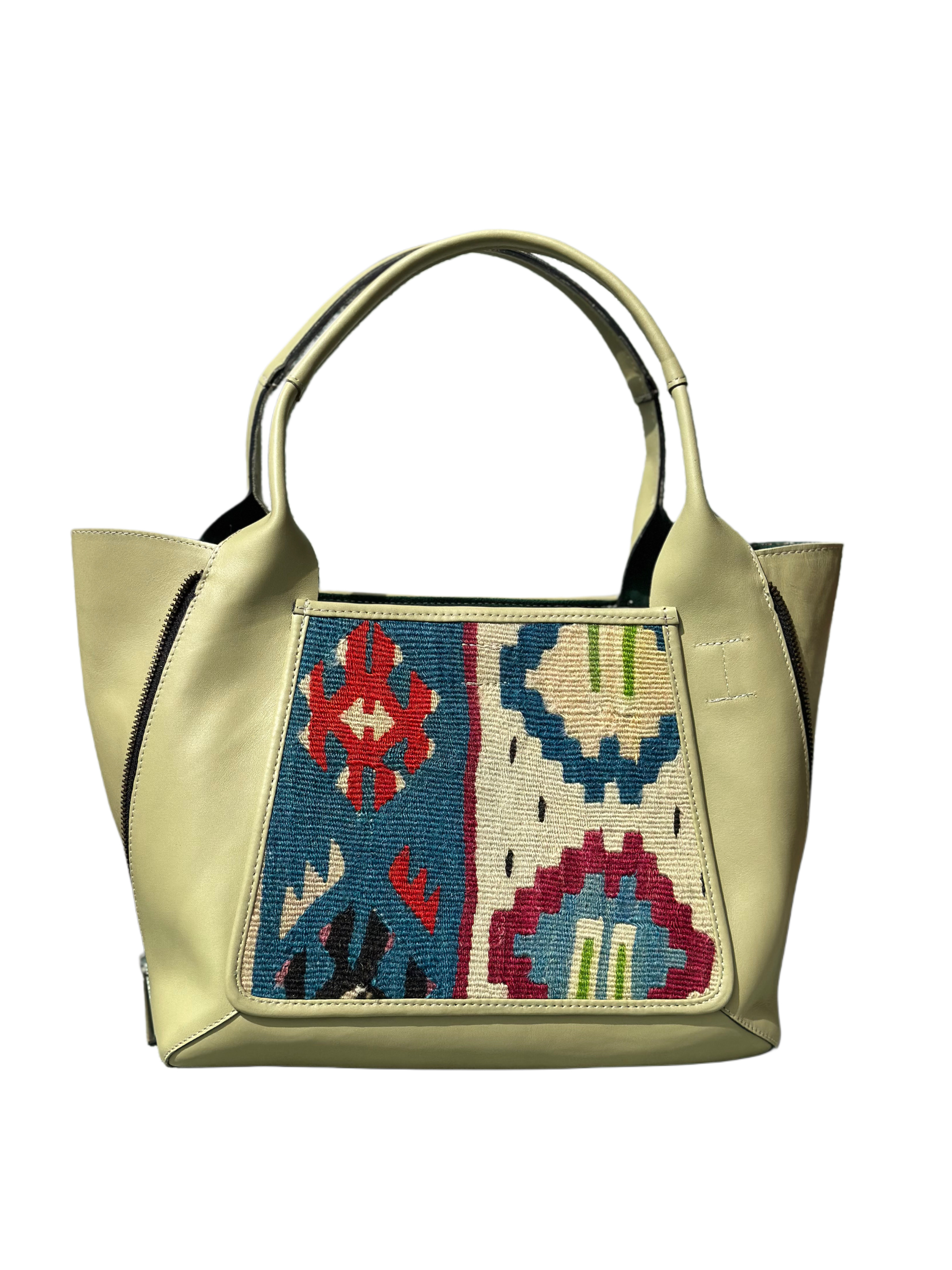 K9 土耳其真皮地氈手袋（牛油果）