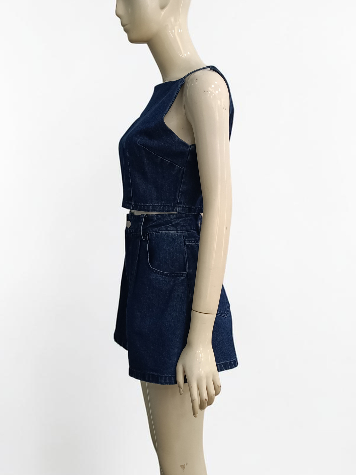 Vintage Denim Two Piece Set M170