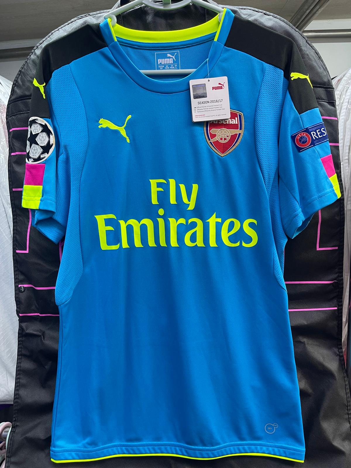 ARSENAL 16-17 GK Shirt #13 OSPINA Signed