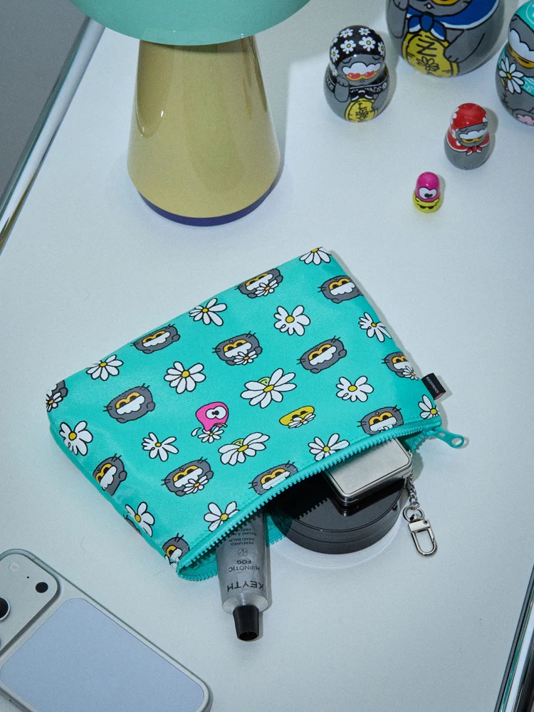 📦訂購 日本代購 ZO&FRIENDS ZOA 灰貓收納包 小物袋