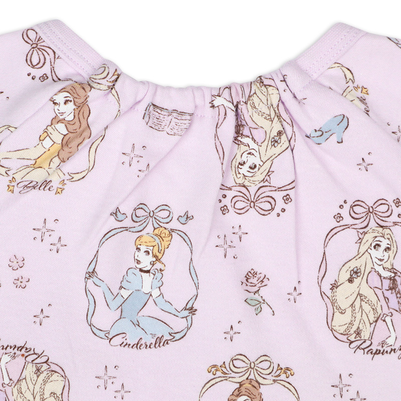 🇯🇵預訂 日本直送🇯🇵Disney公主人物滿印荷葉邊包腹長袖家居服上下套裝